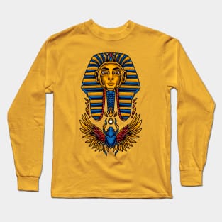 Egyptian ancient pharaoh Long Sleeve T-Shirt